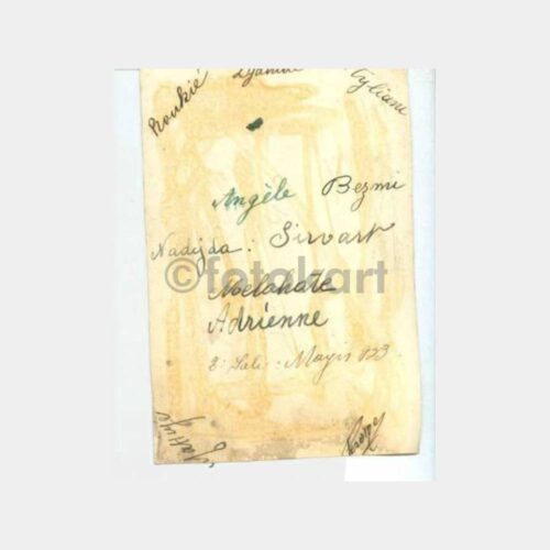 1933 Kadıköy Kız Koleji Konulu 5 Adet Fotoğraf - Görsel 2