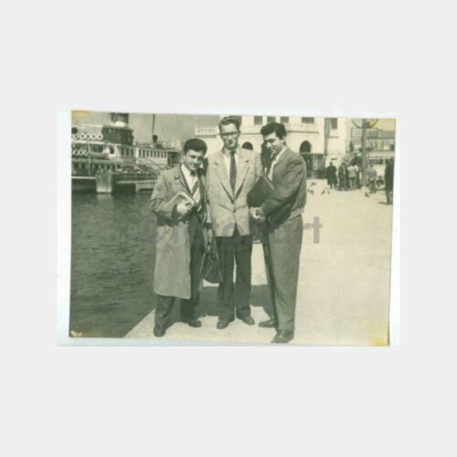 1958 St. Georg Avusturya Lisesi Grubu Kadıköy'de Fotoğraf