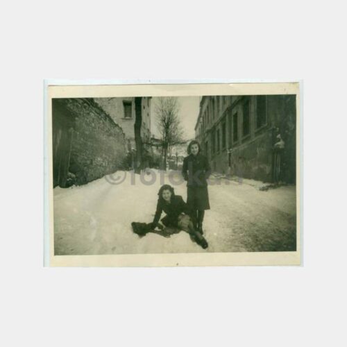 1929 Kadıköy Moda Kış ve Kar Öğrenci Fotoğraf