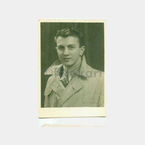 1937 Kadıköy Foto Işık Genç Fotoğraf