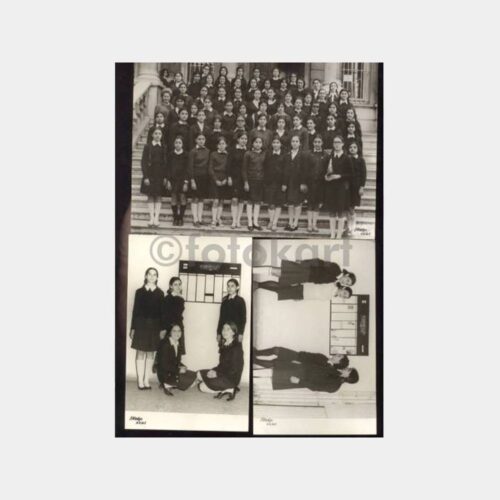 1971 Kadıköy Moda Kız Lisesi 19 A Albüm Fotoğrafları (19 Adet) - Görsel 4