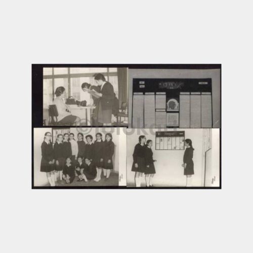 1971 Kadıköy Moda Kız Lisesi 19 A Albüm Fotoğrafları (19 Adet)