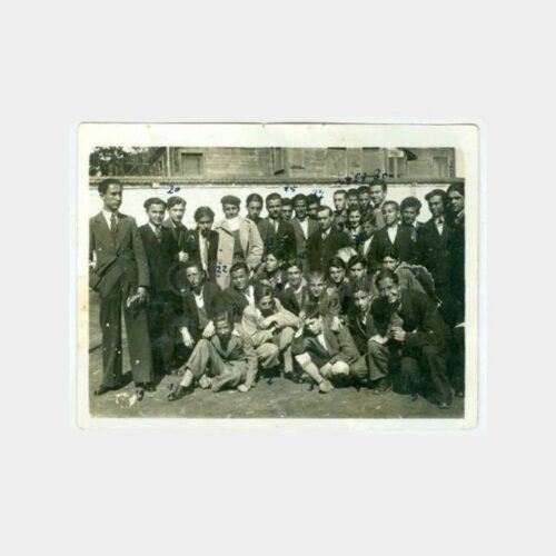 1933 Kadıköy Lisesi 8. Sınıf Grup Fotoğraf