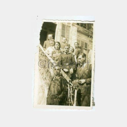 1937 Kadıköy Tarihi Ev Önünde Fotoğraf