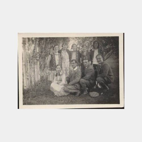 Piknikte Bay ve Kadınlar Fotoğraf