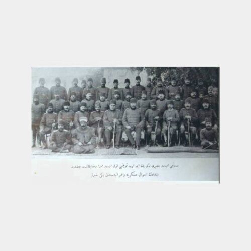 1918 Osmanlı Ordu Komutanlar Yeni Baskı Fotoğraf