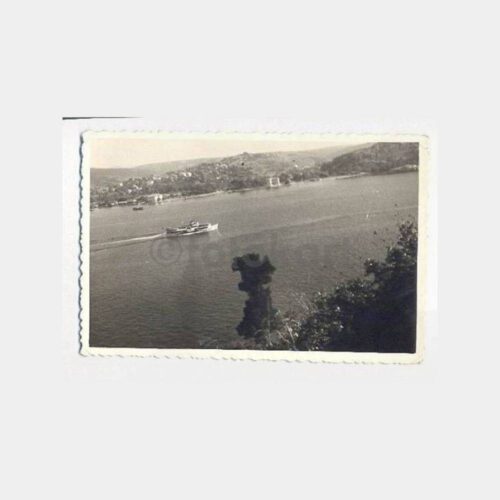 Boğaziçi Rumelihisarı Sırtlarından Görünüş Kartpostal