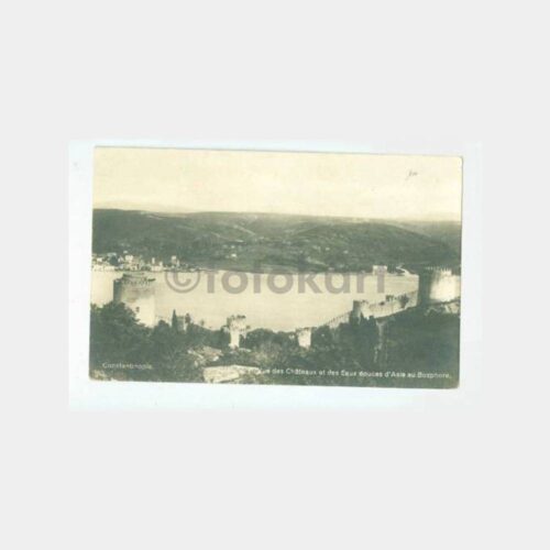 1927 Boğaziçi ve Rumelihisarı Görünüş Kartpostal