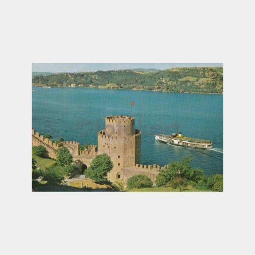 1970 Boğaziçi Rumelihisarı Vapur Kartpostal