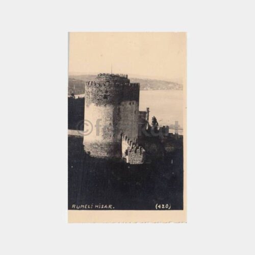 1958 Boğaziçi Rumelihisarı Konulu Fotokart