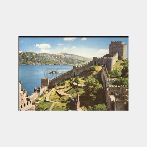 Boğaziçi Rumelihisarı Vapur Görünüş Kartpostal
