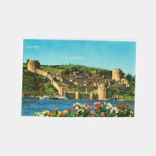Rumelihisarı ve Vapur Görünüş Kartpostal