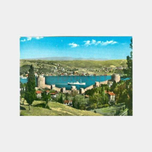 1965 Boğaziçi Rumelihisarı Görünüş Kartpostal