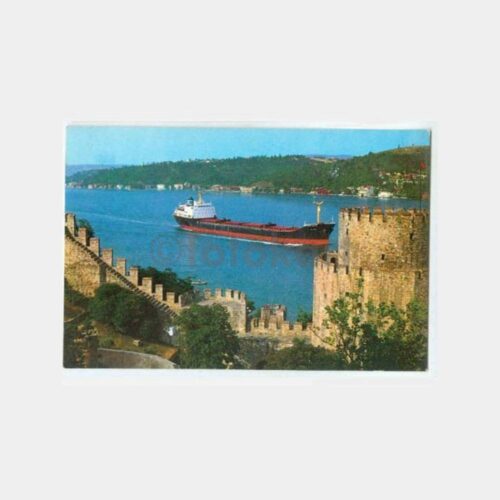 1970 Boğaziçi Rumelihisarı Görünüş Kartpostal