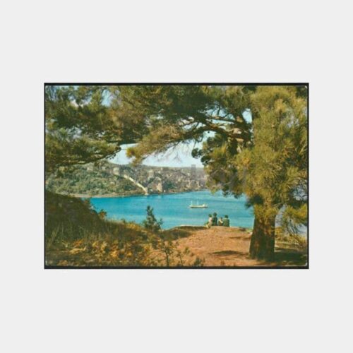 1970 İstanbul Rumelihisarı Boğaziçi Kartpostal