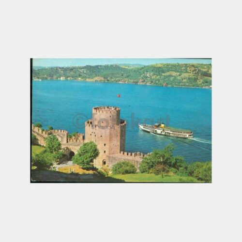 1968 Rumelihisarı Vapur Görünüş Kartpostal