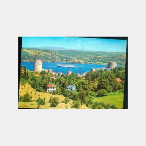 1976 Boğaziçi Rumelihisarı Görünüş Kartpostal