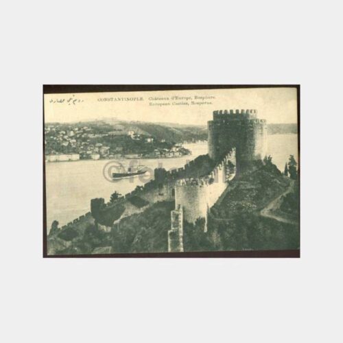 1900 Rumelihisarı Boğaziçi Görünüş Kartpostal