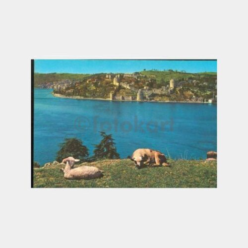 1968 Boğaziçi Rumelihisarı Görünüş Kartpostal