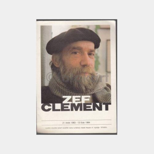 1983 Ressam Jef Clement Sergi Davetiyesi