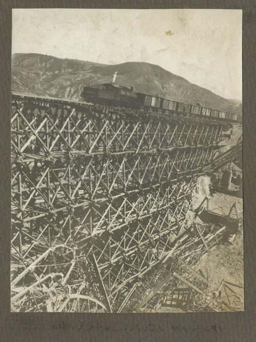 1920'ler Ankara Başköy Tren Köprüsü ve Demiryolu Teftiş Heyeti Fotoğraf Albümü - Görsel 6