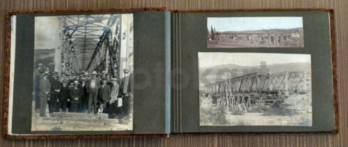 1920'ler Ankara Başköy Tren Köprüsü ve Demiryolu Teftiş Heyeti Fotoğraf Albümü - Görsel 8