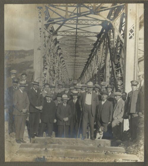 1920'ler Ankara Başköy Tren Köprüsü ve Demiryolu Teftiş Heyeti Fotoğraf Albümü - Görsel 9