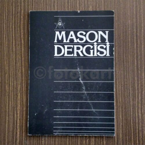 Mason Dergisi, 1987 Ocak-Nisan Sayı: 62-63