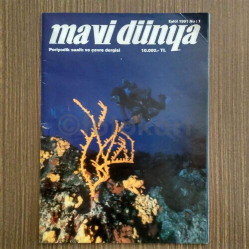 Mavi Dünya - Sualtı ve Çevre Dergisi, 1991 Eylül