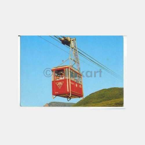 Bursa Uludağ Teleferik Görünüş Kartpostal
