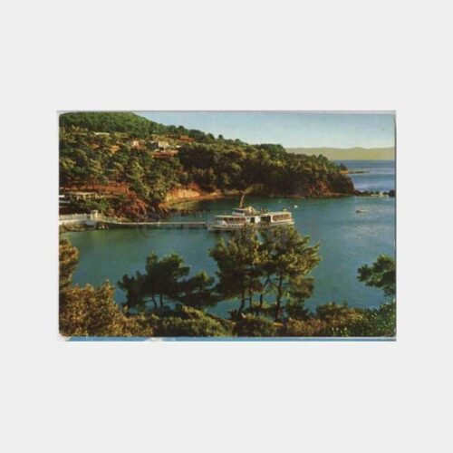 Büyükada Yörükali Vapur İskelesi Kartpostal