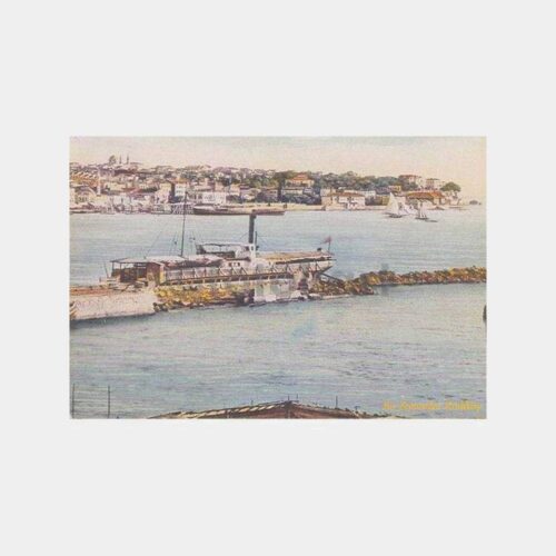 Bir Zamanlar Kadıköy Sahili Tablo Kartpostal
