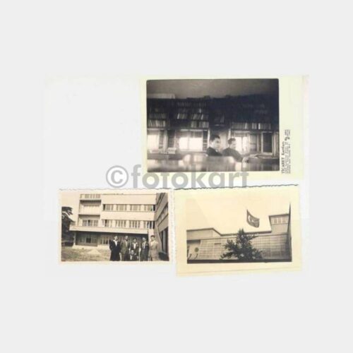 1943 Kadıköy Halkevi 3 Adet Fotoğraf