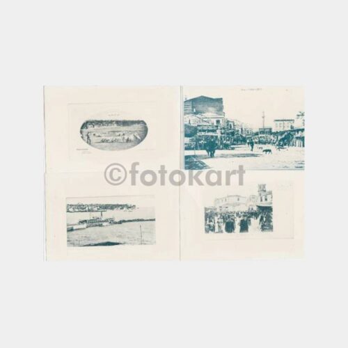 Eski Kadıköy Kartları 17 Adet Reprodüksiyon Fotoğrafları - Görsel 3