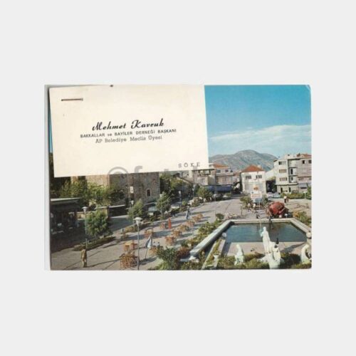 1968 Aydın Söke Görünüş - Kartvizitli Kartpostal