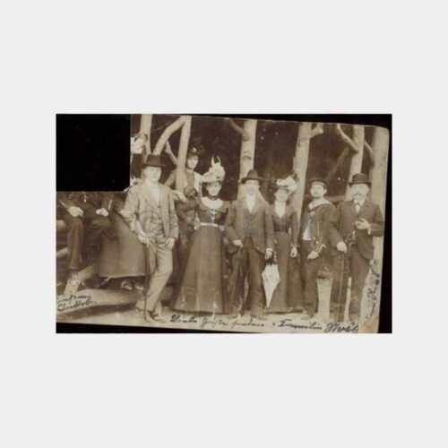 1902 Alman Levant Posta Damgalı Kartpostal