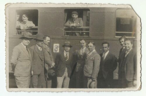 1929 Polonya Krakov - Litvanya Vilnius Öğrenci Fotoğrafları - Görsel 4