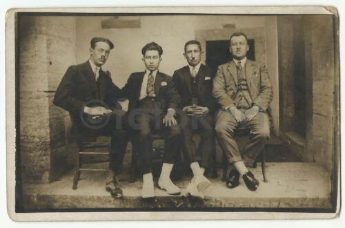 1929 Polonya Krakov - Litvanya Vilnius Öğrenci Fotoğrafları - Görsel 8