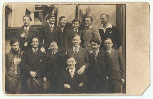 1929 Polonya Krakov - Litvanya Vilnius Öğrenci Fotoğrafları - Görsel 10