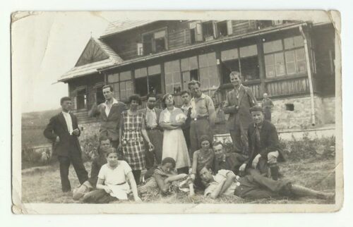1929 Polonya Krakov - Litvanya Vilnius Öğrenci Fotoğrafları - Görsel 40