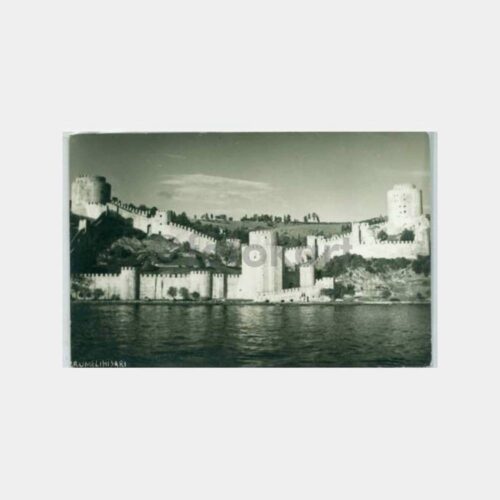 1958 Rumelihisarı Genel Görünüş Kartpostal