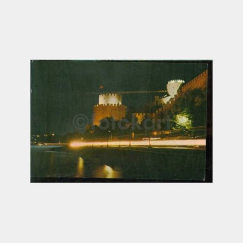 1975 Rumelihisarı Gece Görünüş Kartpostal