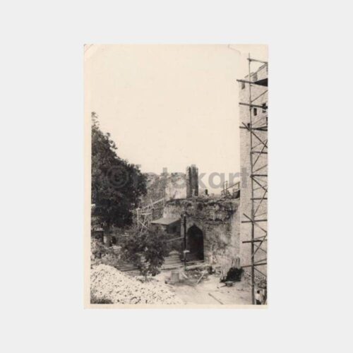 1970 İstanbul Rumelihisar Onarımı 6 Adet Fotoğraf - Görsel 5