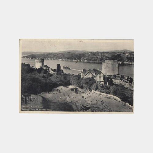 1934 Rumelihisarı Görünüş Damgalı Kartpostal