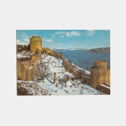 1985 Rumelihisarı Kış Görünüş Kartpostal