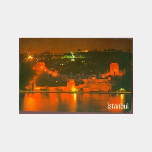 1976 Rumelihisarı Gece Görünüşü Kartpostal