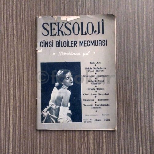 Seksoloji Cinsi Bilgiler Mecmuası, 1952 Ekim