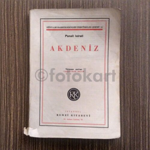 Akdeniz - Panait Istrati
