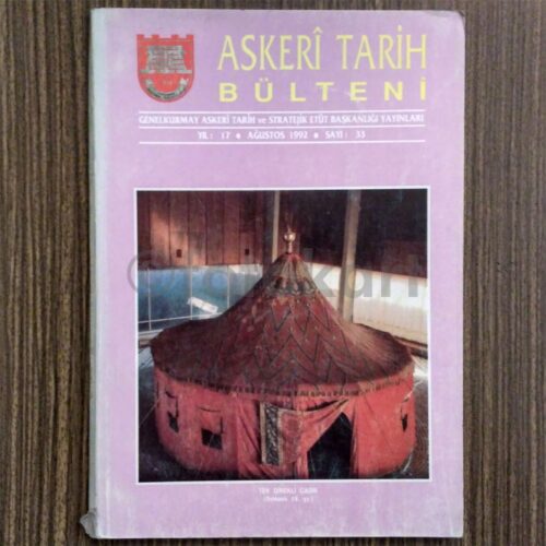Askeri Tarih Bülteni, Ağustos 1992