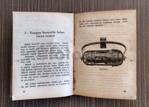 İtfaiye Teşkilâtı Yangın ve Tahlis Hidematı - İhsan Değer - Görsel 3